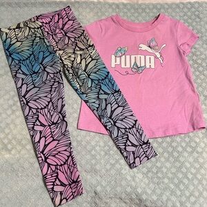 Puma Toddler Set for girls, Size 4T